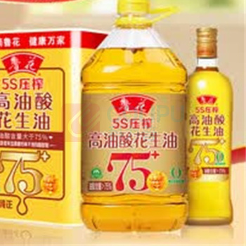 鲁花 高油酸花生油礼盒 CP005754 750ml*2