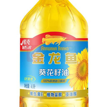 金龙鱼 自然葵香葵花籽油 4L/桶