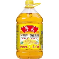 鲁花 5S压榨一级花生油 5L/桶