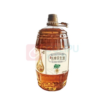 咪然 古法压榨花生油 5L/桶
