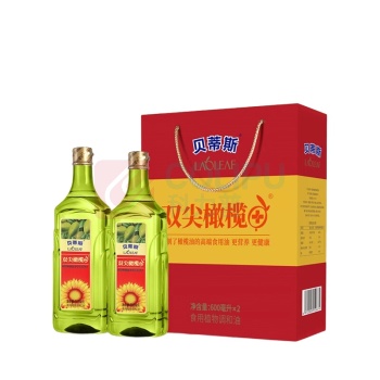 贝蒂斯 BETIS 橄榄葵花籽油礼盒 600ml*2/盒