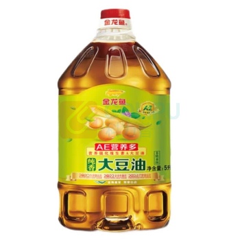 金龙鱼 纯香大豆油 营养强化维生素A 5L/桶 (非转基因)