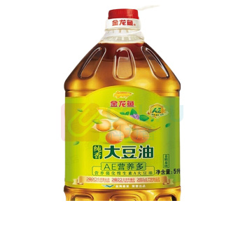 金龙鱼 纯香大豆油 营养强化维生素A 5L/桶 (非转基因)