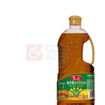 鲁花 低芥酸浓香菜籽油 1.6L/瓶