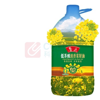 鲁花 低芥酸浓香菜籽油 1.6L/瓶