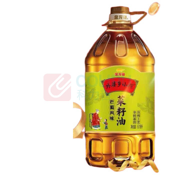 金龙鱼 外婆乡小榨巴蜀风味菜籽油 6.18L 计量单位:桶