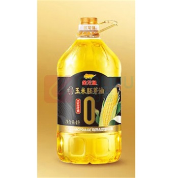 金龙鱼 悠态庄园 零反式脂肪玉米胚芽油 4L/桶 (非转基因)