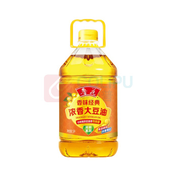鲁花 香味经典浓香大豆油 5L