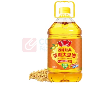 鲁花 香味经典浓香大豆油 5L