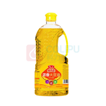 鲁花 厨中香浓香大豆油 900ml 新老包装随机发