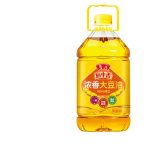 鲁花 厨中香浓香大豆油 4L