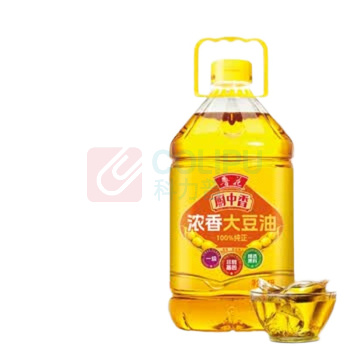 鲁花 厨中香浓香大豆油 4L