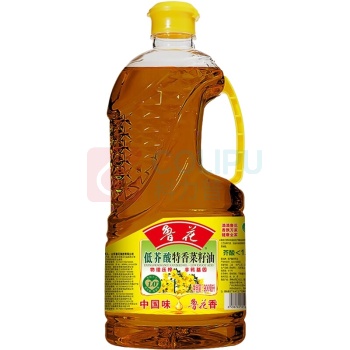 鲁花 低芥酸特香菜籽油 900ml/瓶 (非转基因)