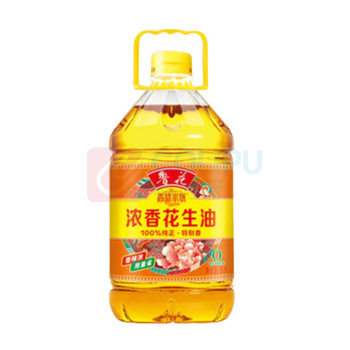 鲁花 香味家族浓香花生油 5L