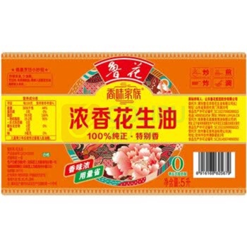 鲁花 香味家族浓香花生油 5L