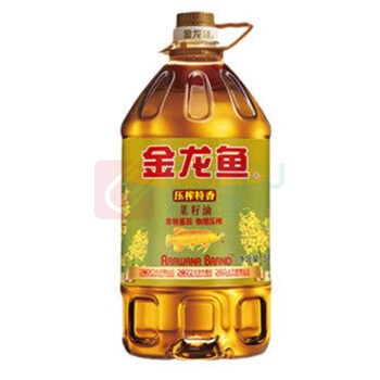 金龙鱼 压榨特香菜籽油 5L