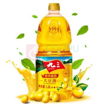 九三 JIUSAN 一级大豆油 非转基因 1.8L