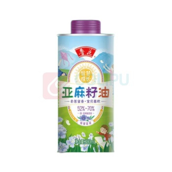 鲁花 压榨特香亚麻籽油 380mL