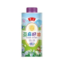 鲁花 压榨特香亚麻籽油 380mL