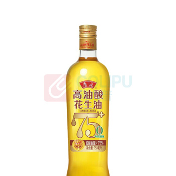 鲁花 高油酸花生油 750ml/瓶