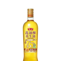 鲁花 高油酸花生油 750ml/瓶