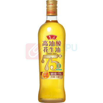 鲁花 高油酸花生油 750ml/瓶