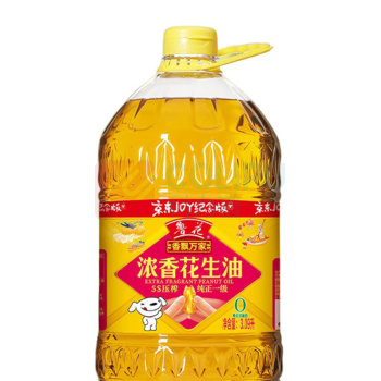 鲁花 香飘万家系列 5S压榨一级花生油 5L/桶