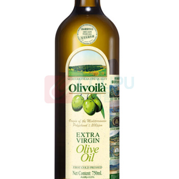 欧丽薇兰 Olivoila 特级初榨橄榄油 750ml/瓶