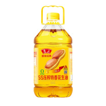 鲁花 香味经典5S压榨特香花生油 5L/桶