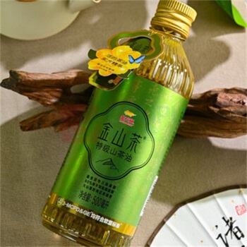 金龙鱼 金山茶特级山茶油 500mL*2