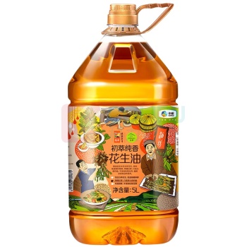 初萃 CHUCUI 中粮 花生油 5L