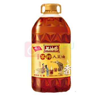 九三 JIUSAN 非转基因 大豆油 5L