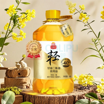 金龙鱼 丰益堂心轻怡甘油二酯油40% 4L/桶