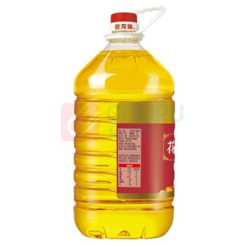 金龙鱼 压榨一级纯正花生油 5L/桶 4桶/箱
