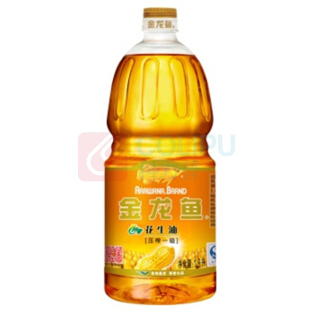 金龙鱼 压榨一级特香花生油 1.8L/桶 6桶/箱