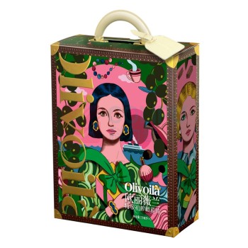 欧丽薇兰 Olivoila 特级初榨橄榄油简装套装 750ml*2瓶/盒 6盒/箱