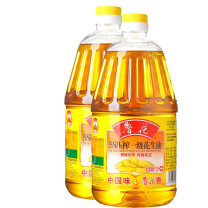 鲁花 食用油 5S 物理压榨 压榨一级 花生油(礼盒) 1.8L*2/盒 6盒/箱