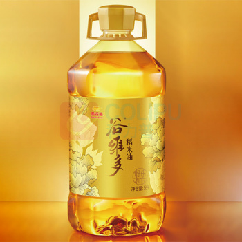 金龙鱼 谷维多东方好礼 稻米油 5L 