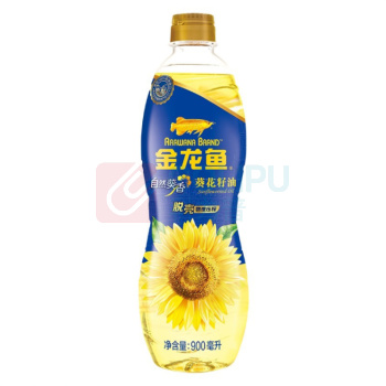 金龙鱼 自然葵香葵花籽油 900ml/瓶 15瓶/箱 新老包装随机发货