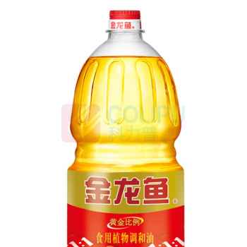 金龙鱼 黄金比例食用调和油 1.8L/桶 6桶/箱 (转基因)