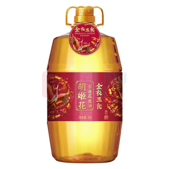 金龙鱼 胡姬花古法花生油 金衣玉食 5L 