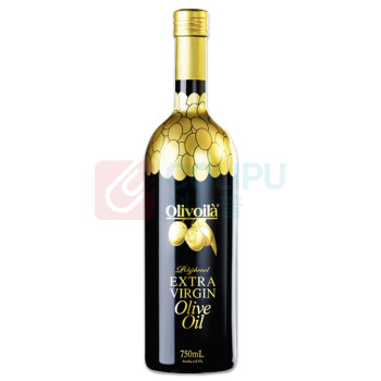 欧丽薇兰 高多酚特级初榨橄榄油 750ml  2瓶/盒