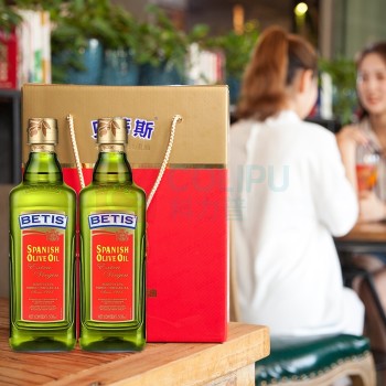 贝蒂斯 BETIS 纯正橄榄油 500ML*2 