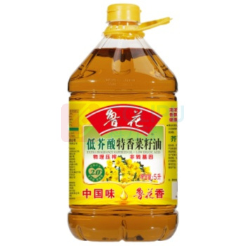 鲁花 低芥酸特香菜籽油 低芥酸特香 5L  新老包装随机发货