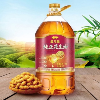 金龙鱼 纯正花生油 5L