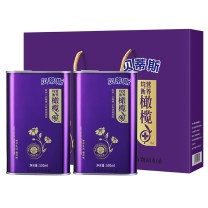 贝蒂斯 BETIS 亚麻籽橄榄食用植物调和油 亚麻籽橄榄油 500ML*2 (蓝色)