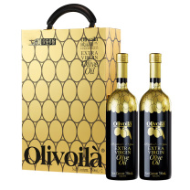 欧丽薇兰 Olivoila 高多酚特级初榨橄榄油 750ml*2