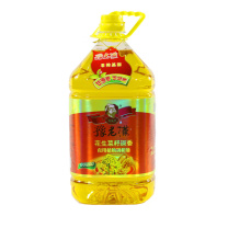豫老汉 食用植物调和油 花生菜籽原香 5L 