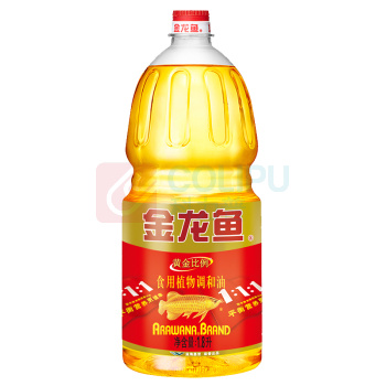 金龙鱼 转基因食用油 黄金比例食用调和油 1.8L 