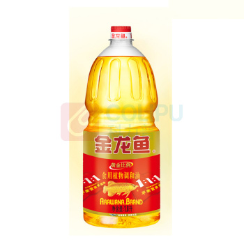 金龙鱼 转基因食用油 黄金比例食用调和油 1.8L 